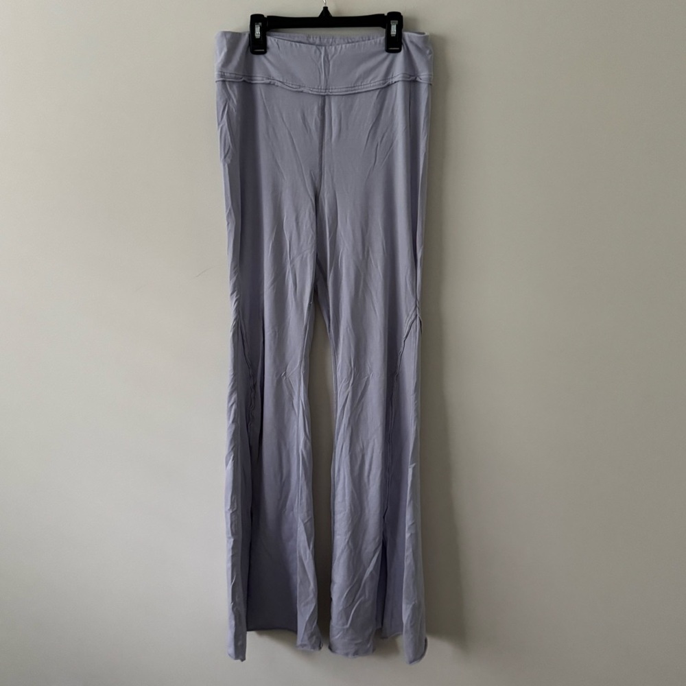 Light Lavender Wide-Leg Women's Pants